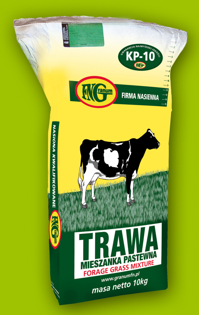 Mieszanka Traw Granum KP - 10 kośno - pastwiskowa bez motylkowych 10 kg Mieszanka Traw Granum KP - 10 kośno - pastwiskowa bez motylkowych 10 kg