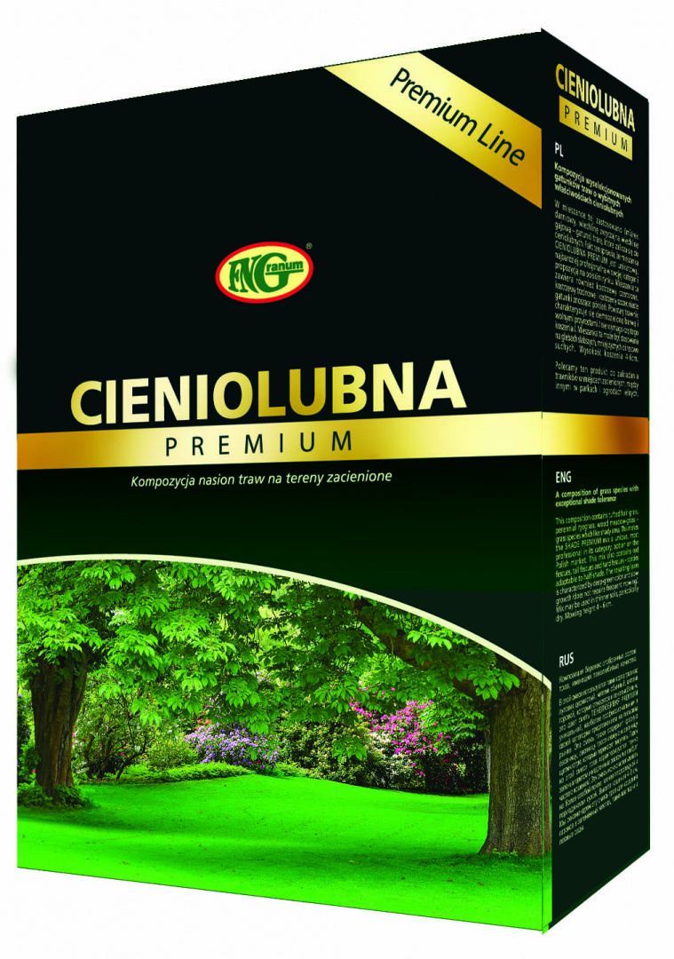 Mieszanka Traw Granum Cieniolubna Premium 1 kg